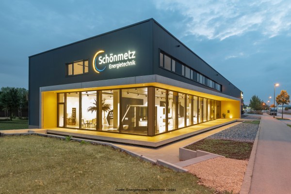 Der neue Firmensitz von Energietechnik Schönmetz